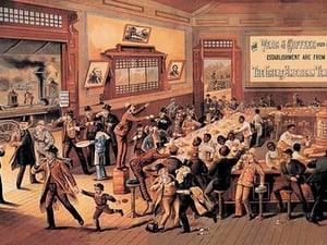 Tea and Coffee Establishment - Art Print