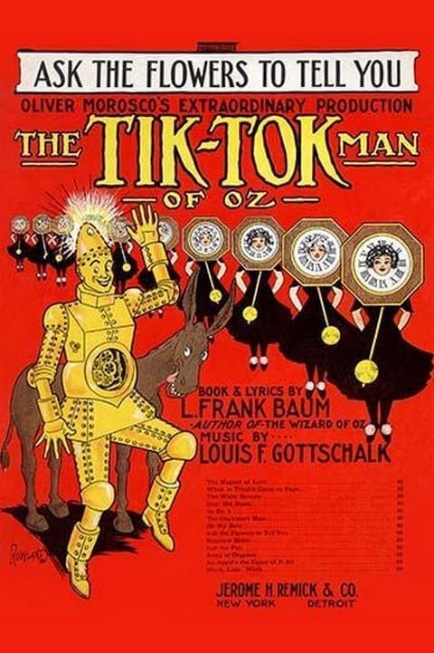 The Tik-Tok Man of Oz by Rowlands - Art Print