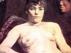 Nude by Henri de Toulouse-Lautrec - Art Print