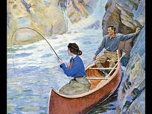 Call on God but Row away from the Rocks by Sara Pierce - Art Print