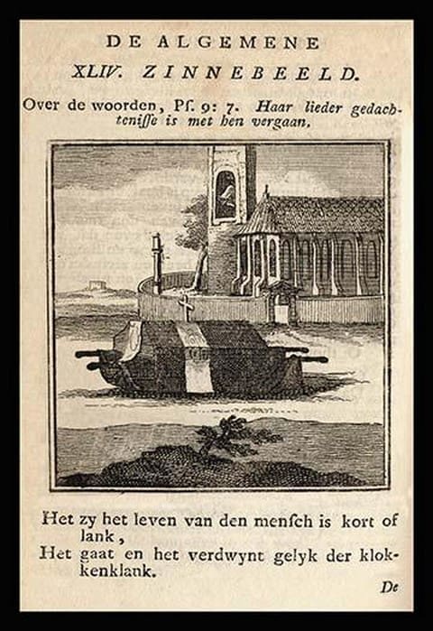 Coffin by the Bell Tower - Art Print
