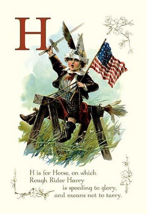H is for Horse - Art Print