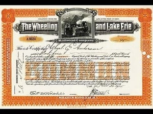 The Wheeling and Lake Erie Railroad Company - Art Print