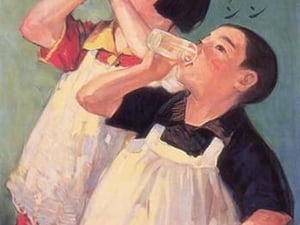 Refreshing Drink - Art Print