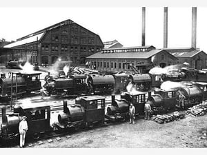 Trains Near Factories