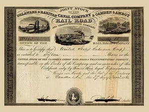 Delaware and Raritan Canal Company - Art Print
