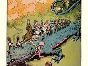 The Quox by John R. Neill - Art Print