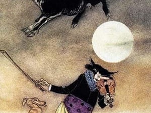 Hey Diddle Diddle by Arthur Rackham - Art Print