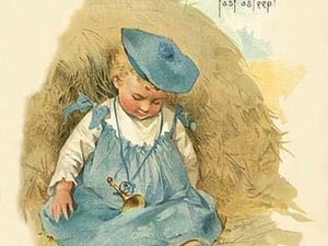 Little Boy Blue by Maud Humphrey - Art Print