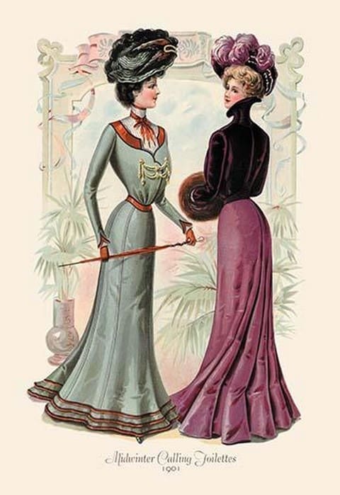 Midwinter Calling Toilettes - Art Print