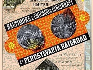 Tour the Famous Pennsylvania Railroad - Art Print