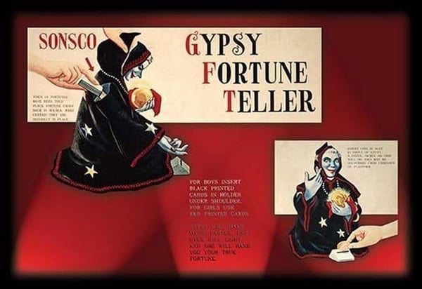 Gypsy Fortune Teller Instructions - Art Print