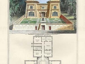 An Egyptian Pavilion by Richard Brown - Art Print