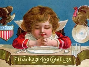 Thanksgiving Greetings #2 - Art Print