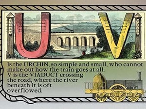 U and V - Art Print