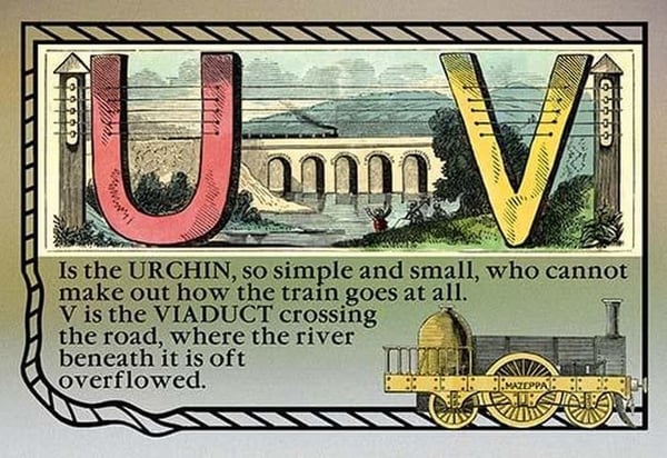 U and V - Art Print