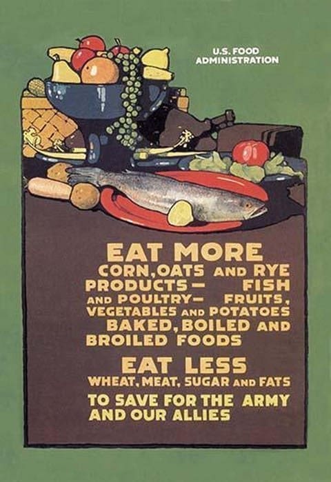 U.S. Food Administration Advisory by L.N. Britton - Art Print