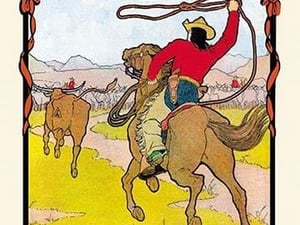 The Cowboy by H.O. Kennedy - Art Print