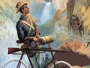 Cleveland Bicycle Co. by Knapp - Art Print