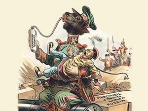 Judge: The Greedy Nurse by Bernhard Gillam - Art Print