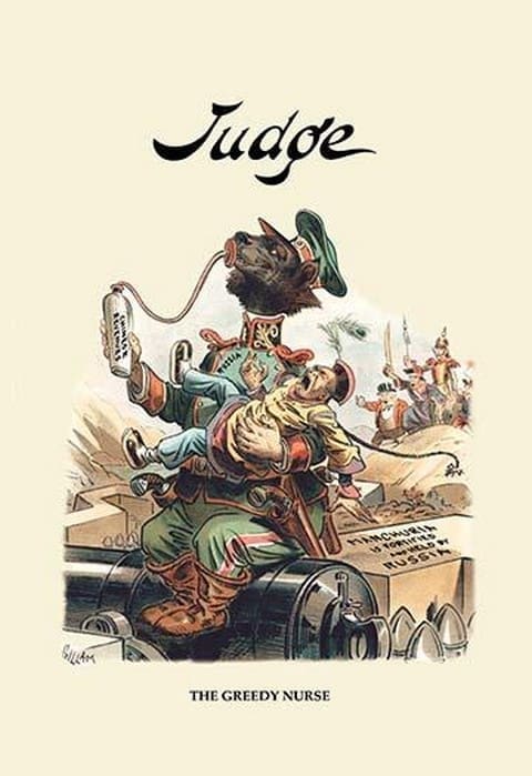 Judge: The Greedy Nurse by Bernhard Gillam - Art Print