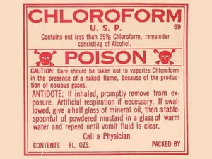 Chloroform - Art Print