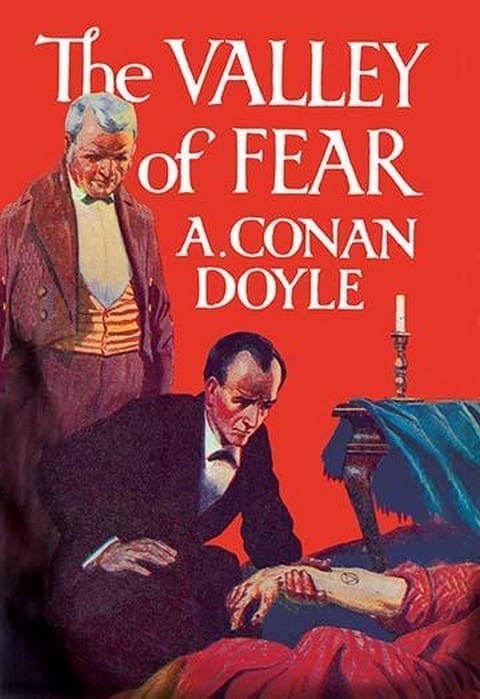 The Valley of Fear (book cover) - Art Print