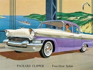 Packard Clipper - Four Door Sedan - Art Print