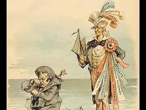 Judge Magazine: John Bull Backs Out by Victor - Art Print