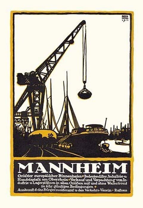 Mannheim - Art Print