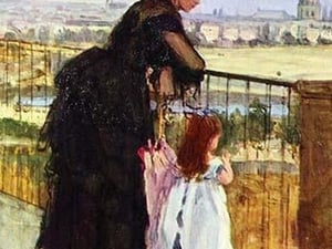 Balcony by Berthe Morisot - Art Print