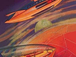 Atomic Airships of Mars - Art Print