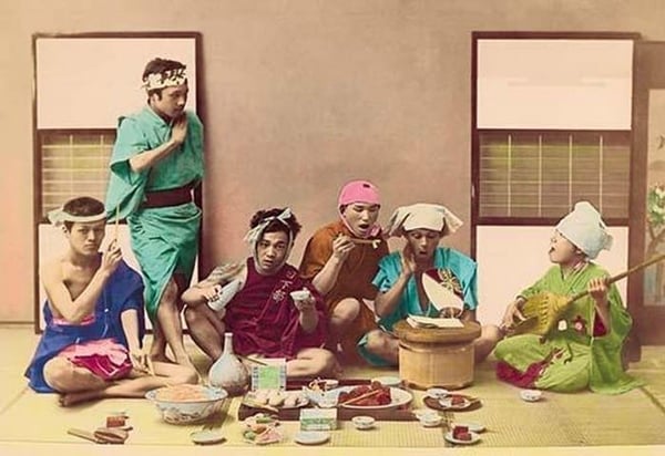 Workmen's Holiday by Imperial Art School of Japan - Art Print