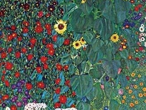 Garden by Gustav Klimt - Art Print