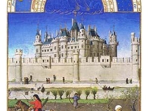Le Tres Riches Heures du Duc de Berry - October by Paul