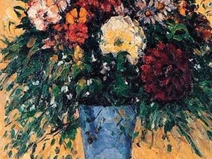 Bouquet of Flowers in a Vase by Paul Cezanne - Art Print