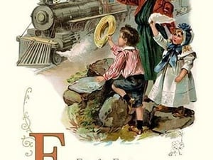 E is for Engine - Art Print