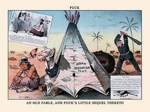 Puck Magazine: An Old Fable by Frederick Burr Opper - Art Print