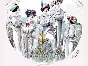Album Blouses Nouvelles: Five White Blouses by Atelier Bachroitz - Art Print