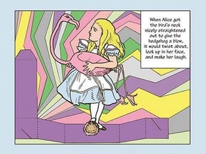 Alice in Wonderland: Alice and the Bird by John Tenniel - Art Print