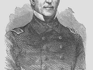 Admiral Farragut by Frank Leslie - Art Print