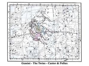 Gemini - the Twins - Castor & Pollux by Alexander Jamieson - Art Print