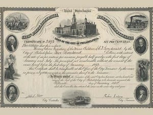 Loan of the City of Philadelphia - Art Print