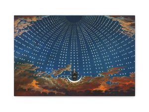 Design for The Magic Flute by Karl Friedrich Schinkel - Canvas Print