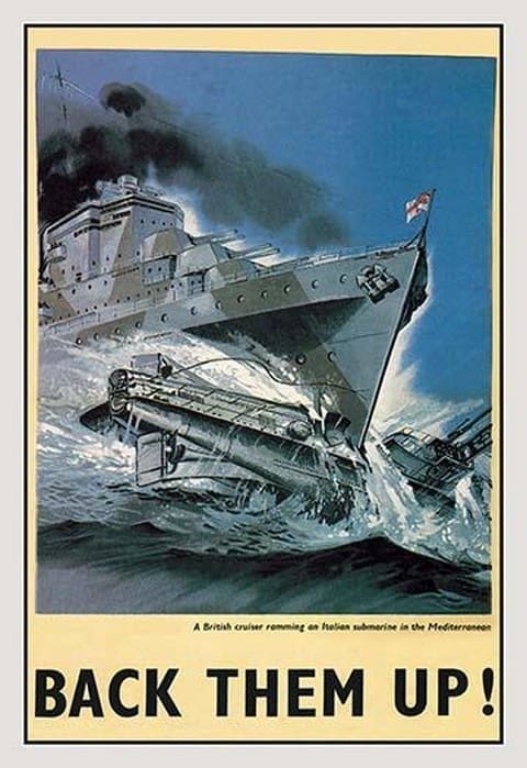 Back Them Up! (Submarines) by Marc Stone - Art Print