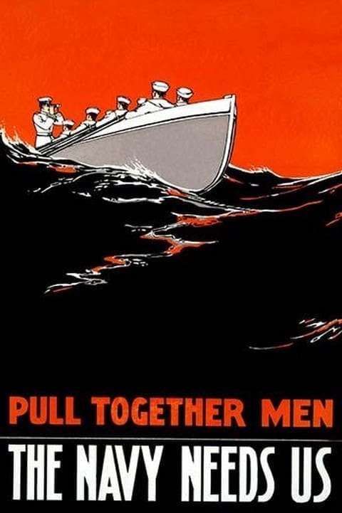 Pull together men - the Navy needs us by Paul R. Boomhower - Art Print