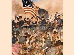 Battle Hymn of the Republic by Julia Ward Howe - Art Print