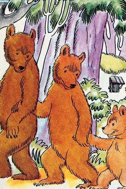 The Three Bears by Julia Letheld Hahn - Art Print