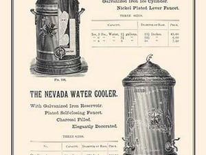 Nevada Water Cooler - Art Print