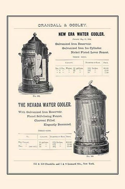 Nevada Water Cooler - Art Print